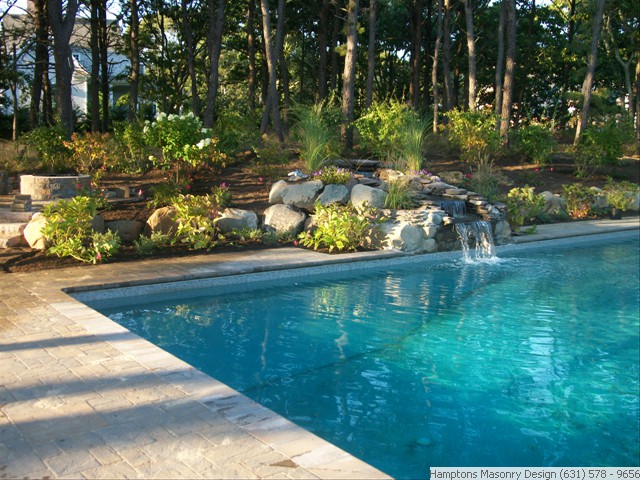 Poolside Waterfall and Patio 3 of 4
